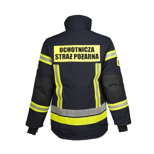 Aurum EX New wzór OSP granatowe Kurtka plecy.jpg