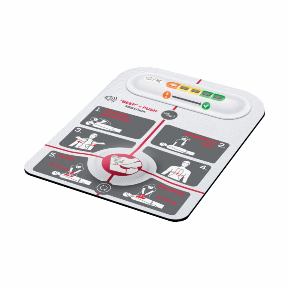 Czujnik uciśnięć LifePAD CPR