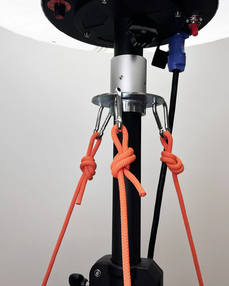 Balon świetlny LED Moon, 78000lm 600W trójnóg 3,8m